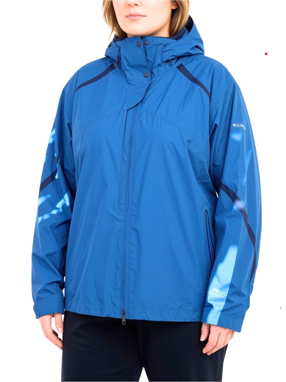 Columbia - Omni Tech - Teal Blue Women's Waterproof Hooded Jacket